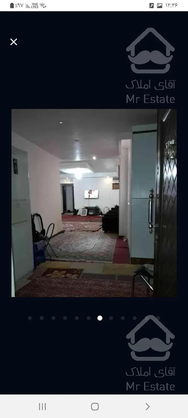 آپارتمان ۱۳۰ متری دو خواب طبقه اول