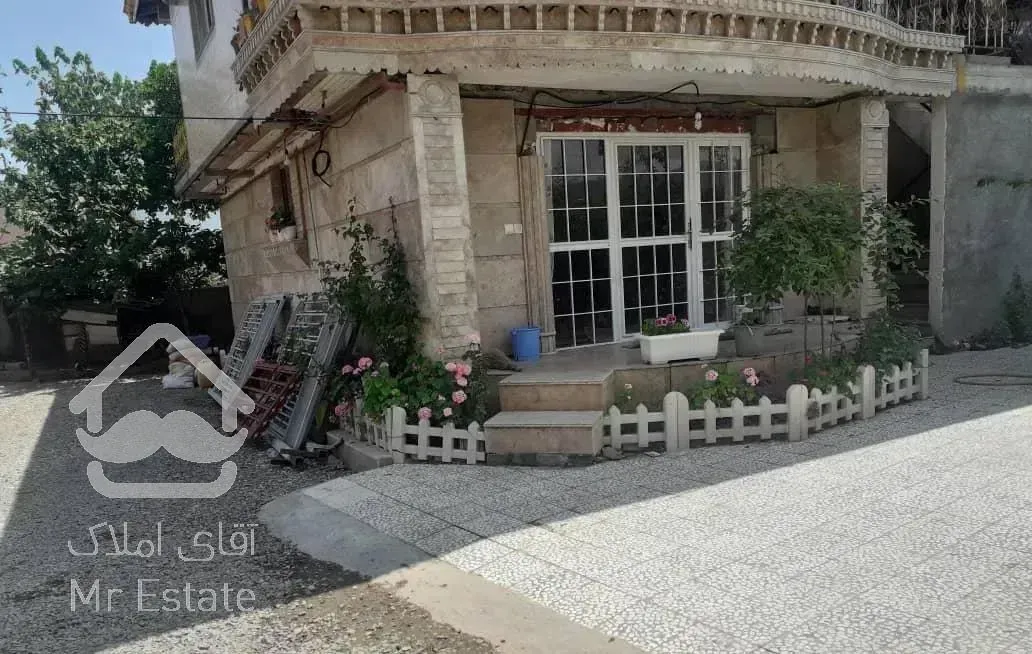 دوخوابه بهداشتی با حیاط و پارکینگ بعد گیسوم اسالم