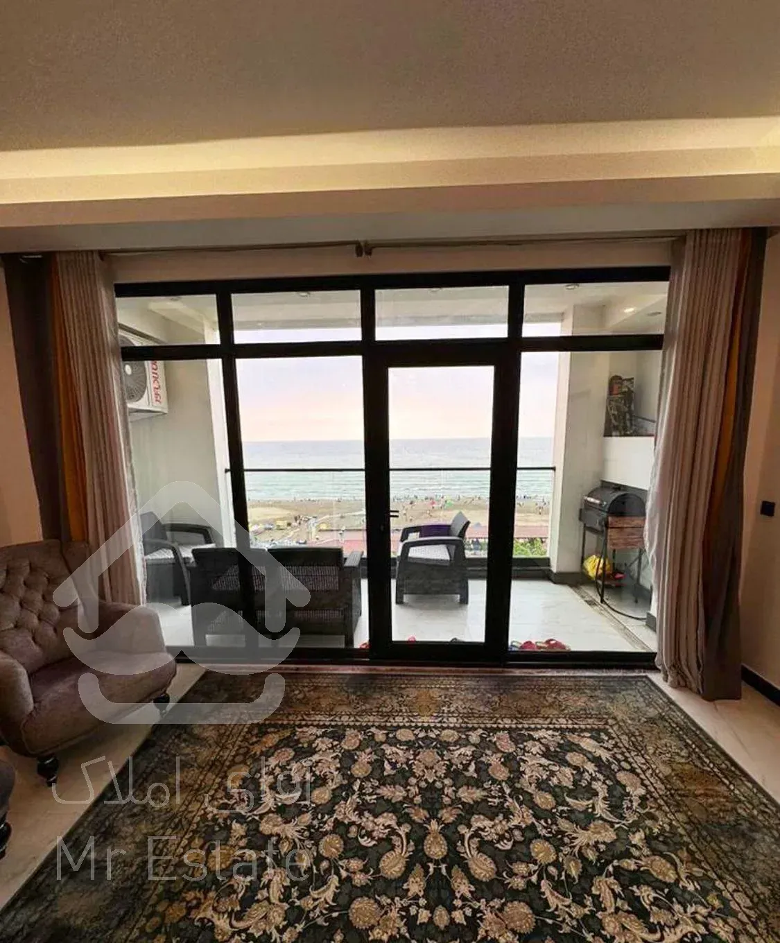 فروش فو*ری آپارتمان ساحلی ۱۰۰ متری/پلاک ۱ دریا