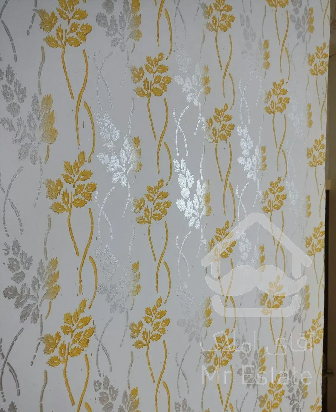 نقاشی ساختمان،رنگ آمیزی طرحدار،طرح کاغذ دیواری