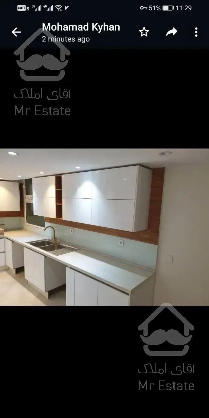 125 متر نوساز 3 خواب فرعی بهار با 2 پارکینگ