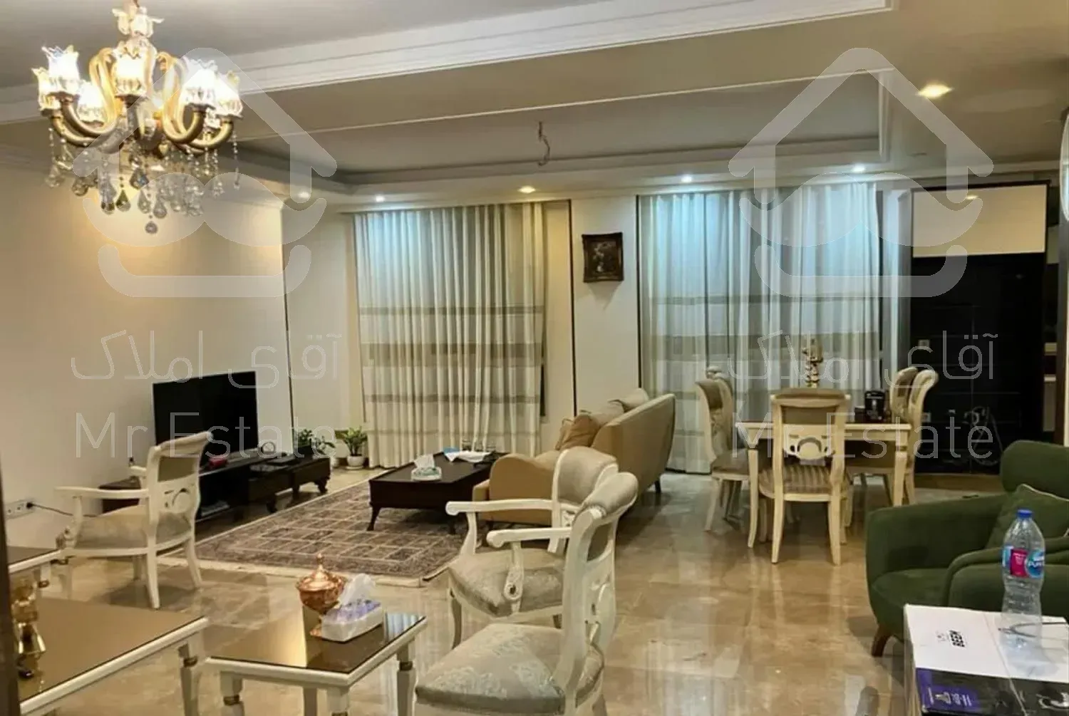 اوین 130 متر / 2 خواب مستر / تک واحدی زیبا