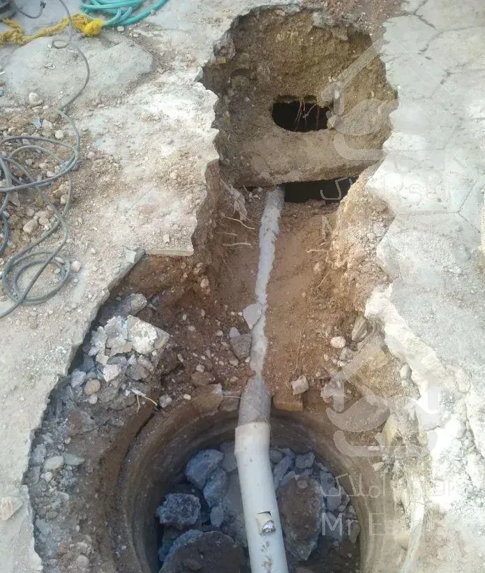 تشخیص ترکیدگی ‌نم لوله بازکنی لوله کشی سردگرم