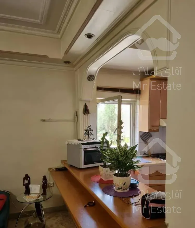 ٩٢ متر ٢ خواب خوش نقشه نورگیر دریاچه چیتگر ویو دار