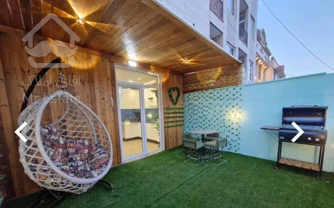 60متر مدرن با25 متر حیاط دلباز/سندتک برگ