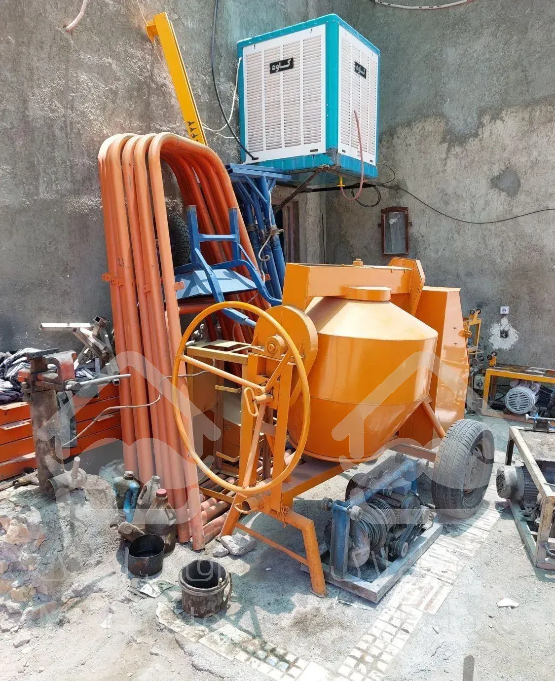 کرایه بالابر میکسر کمپرسور ویبراتور موتور برق و..