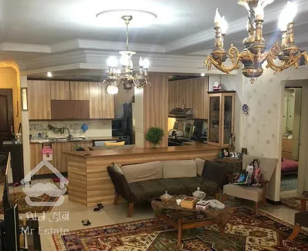 ۹۵ متر/۲خواب/با حیاط خلوت/صادقیه گلاب