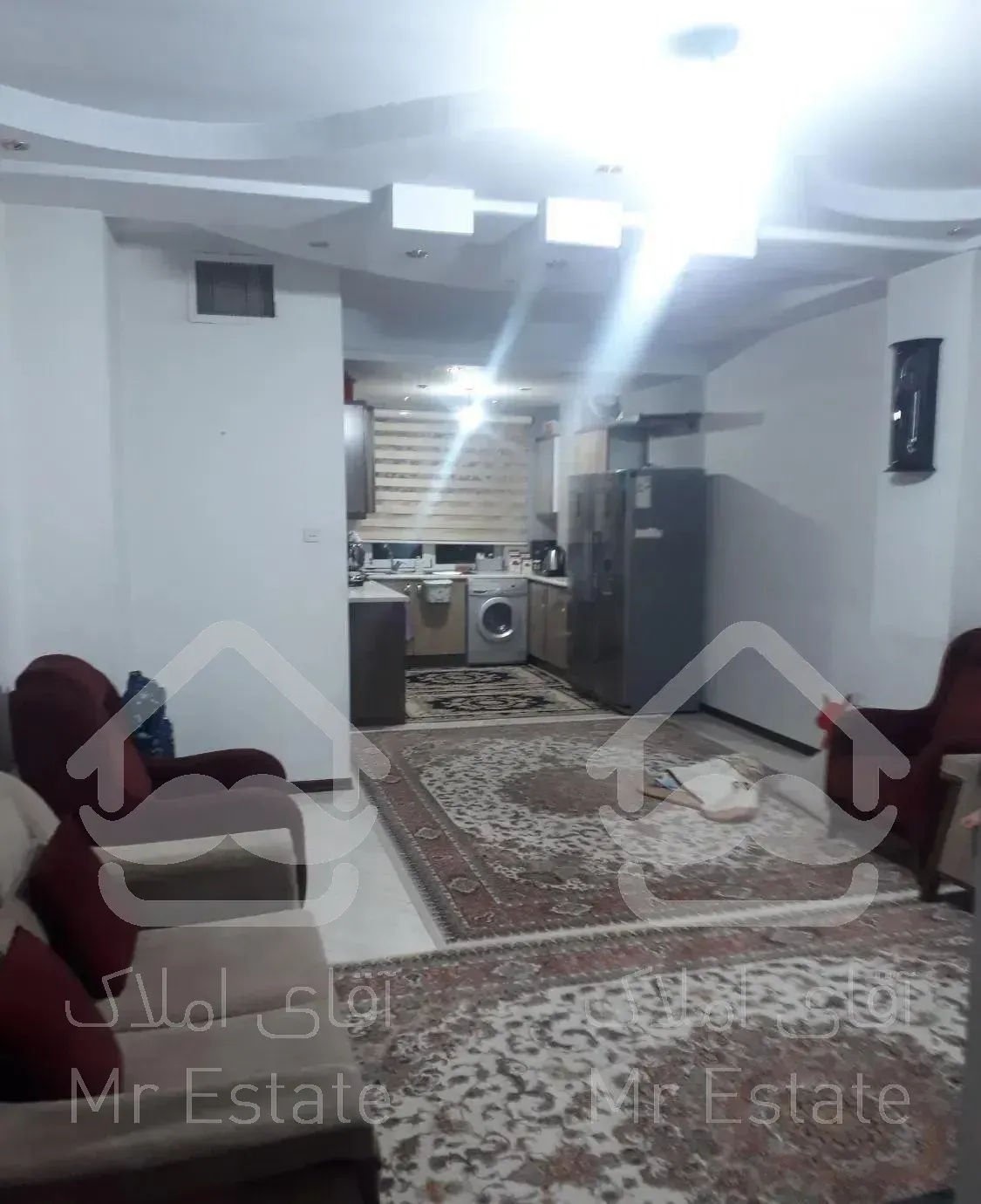 اپارتمان ۵۹ متر غرق در نور