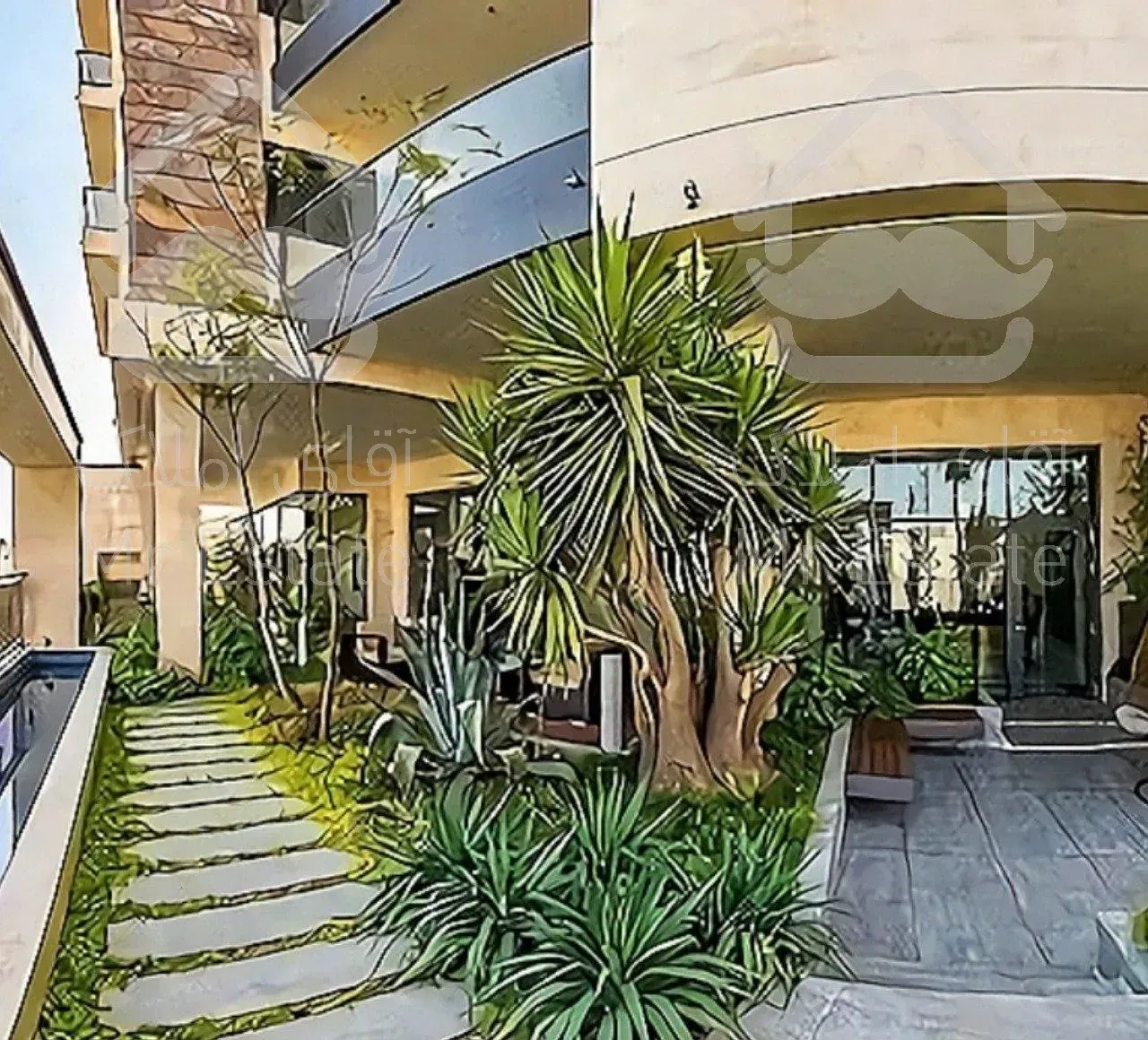 فرشته 270 متر، طبقه 15، 80 متر تراس، جنب سفارت