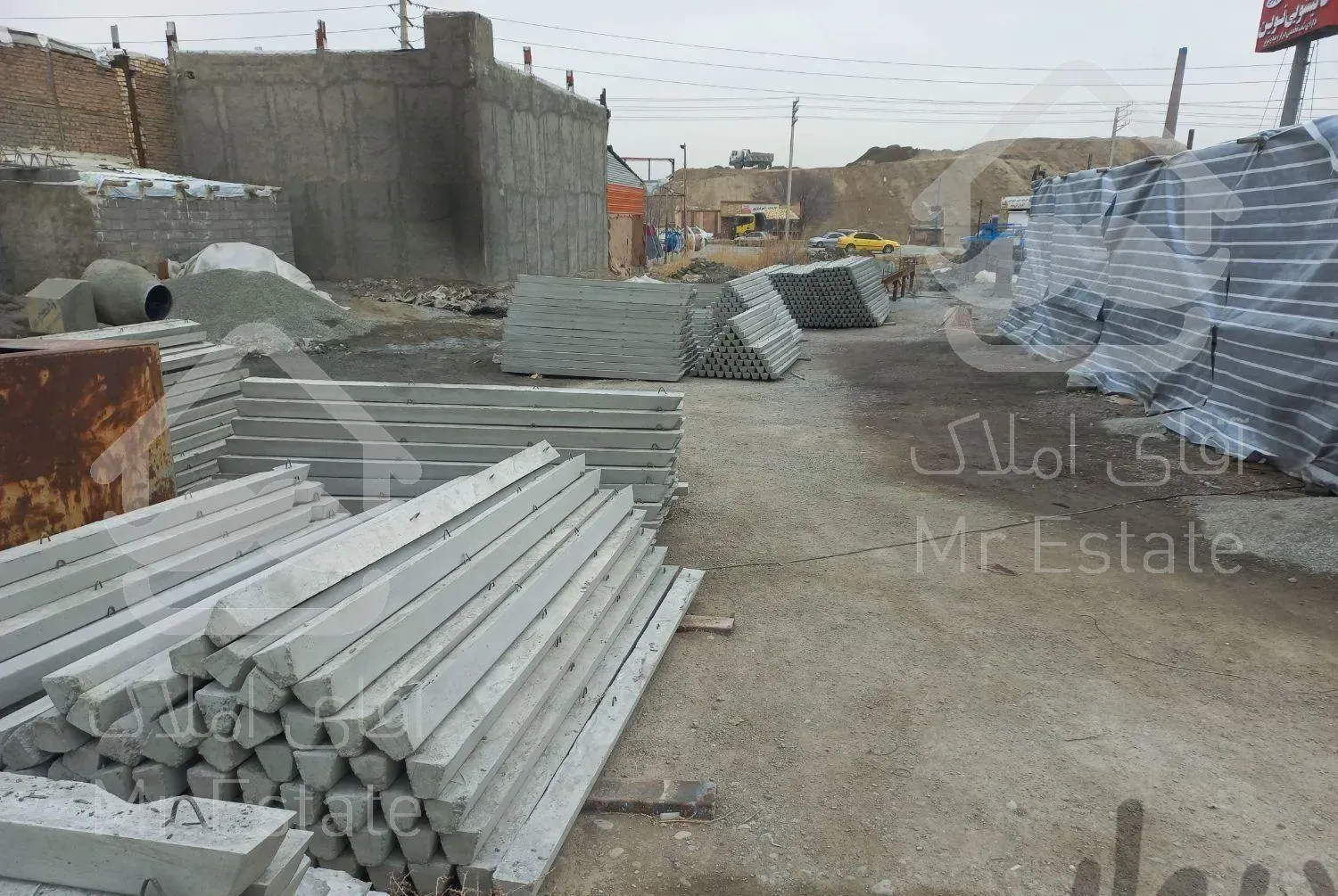 فروش تیر باغی و تیر فنس،تیرچه سقفی و انواع بلوک