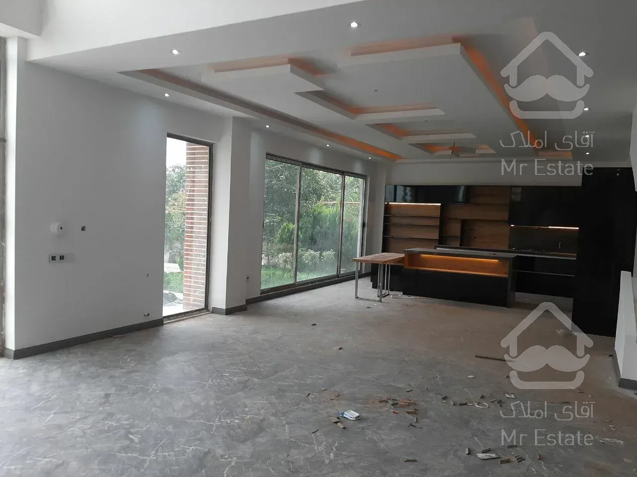 ٥٥٠ متر ويلا تريپلكس با روف ويوي ابدي كوه و جنگل