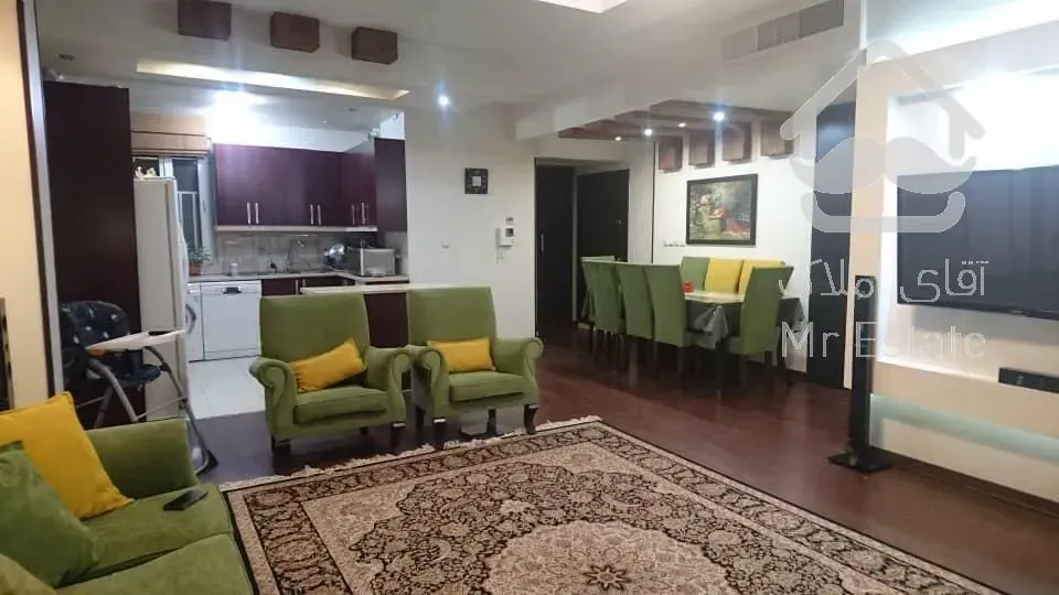 91متر دو خواب طبقه پنجم. ازگل