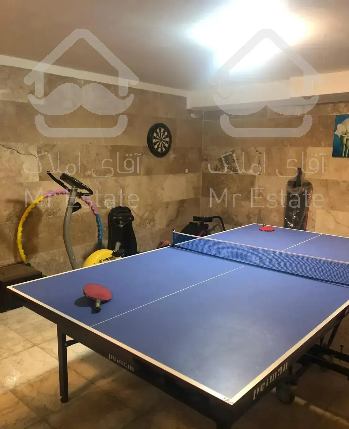 ۱۷۰متر ۳خواب خوش نقشه تک واحدی دارای سالن جیم گیشا