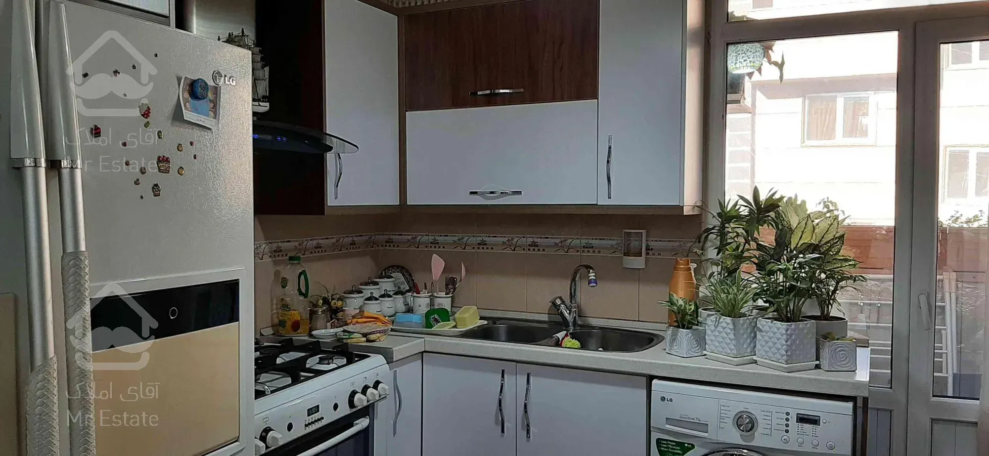 آپارتمان 65م 2 خوابه خوش نقشه