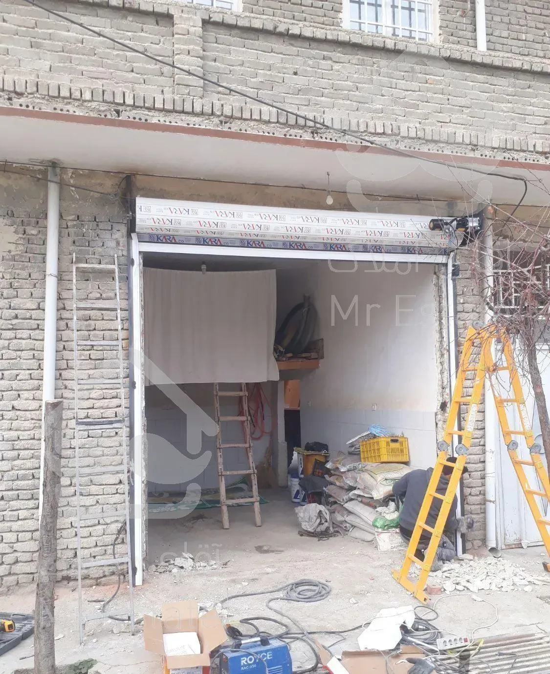 کرکره برقی .جک پارکینگ و شیشه سکوریک