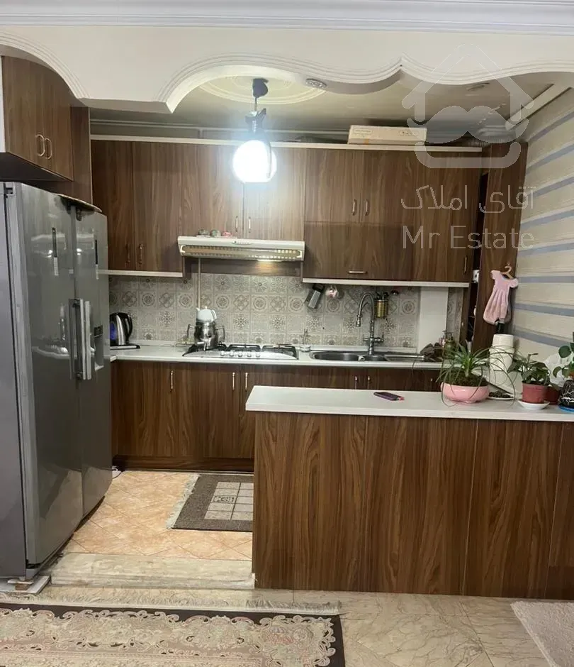 اجاره آپارتمان ۶۰ متری ۱ خوابه طبقه ۱ در اوقاف