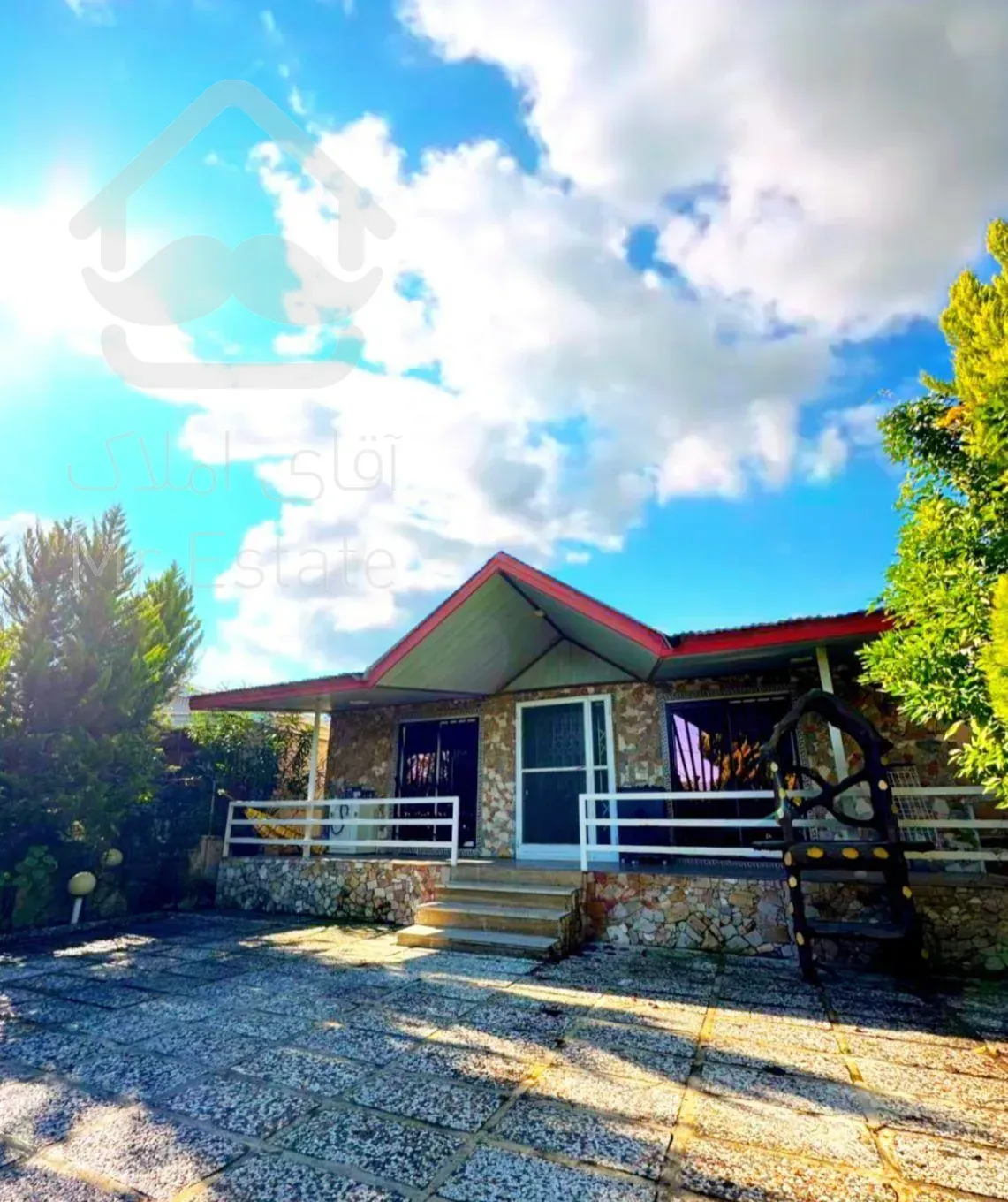 ویلا باغچه۲۵۰فول مبله/شهرکی/حومه محموداباد