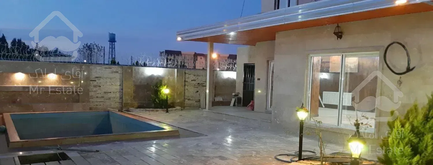 ۳خوابه مستر با استخر ابگرم نزدیک ساحل