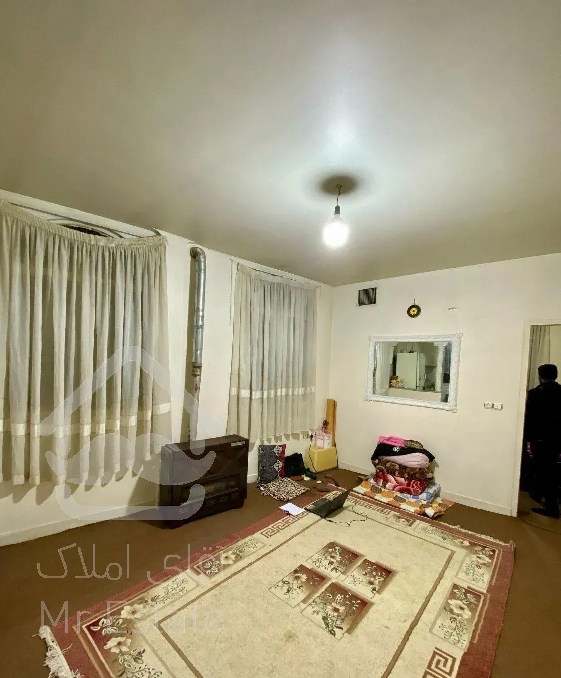 48متر1خواب/بازسازی شده/سالن پرده خور/امام زاده حسن