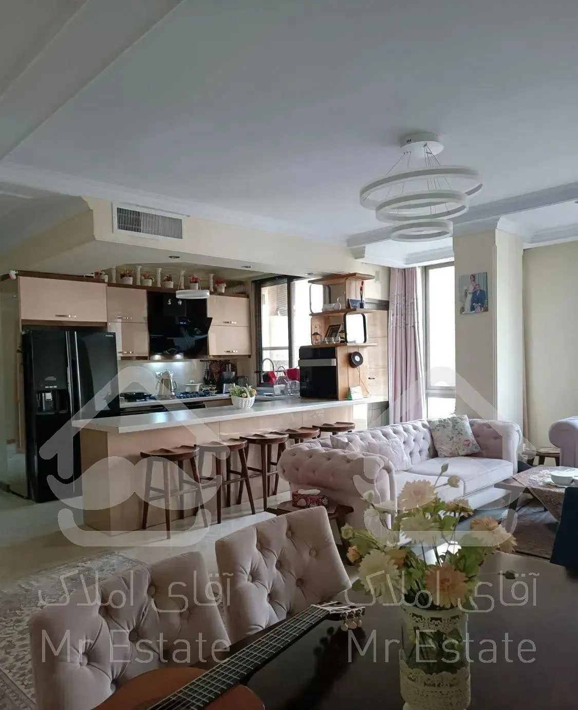 آپارتمان۱۰۵متر،دو خواب