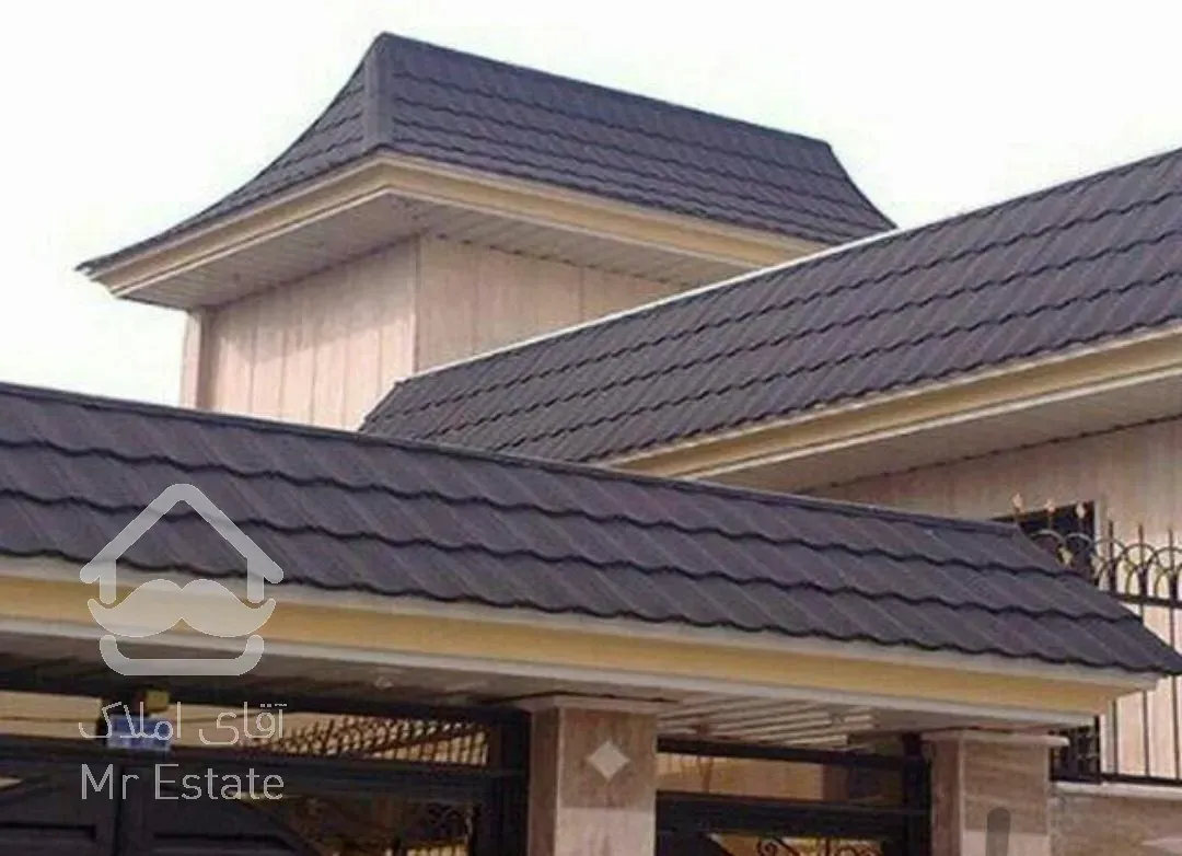 شیروانی خرپا پوشش سقف الاچیق نما لمبه ورق شیروانی