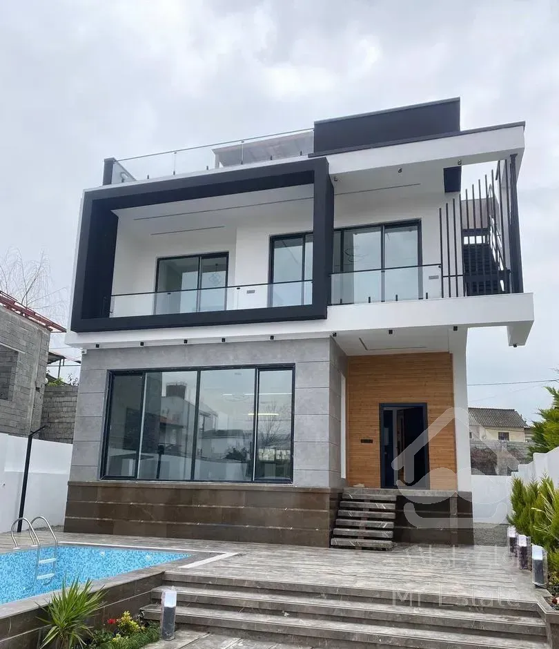 ویلاباغ مدرن/روفگاردن/استخردار/زمین بسکتبال/سنددار