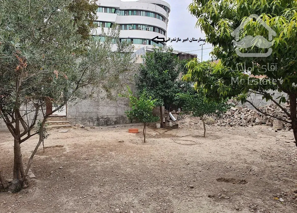 زمین تجاری و اداری 450 متری در مرکز شهر ساری