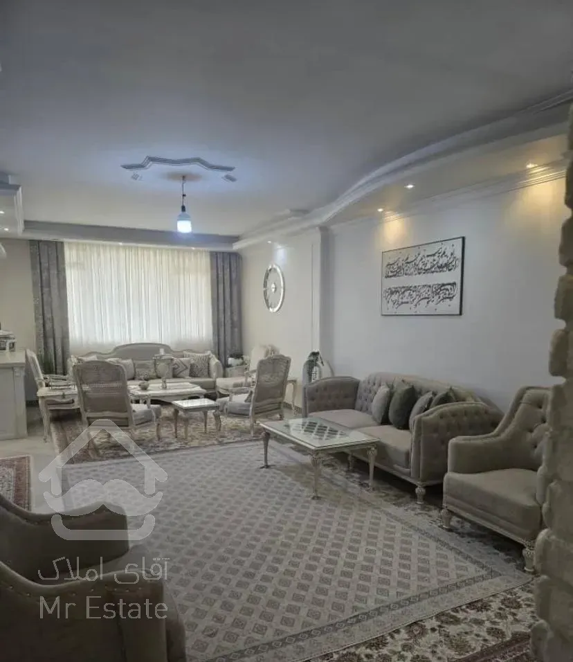 ۹۳متر  تک واحد پذیرایی پرده خور گلستان (خانم مهرجو