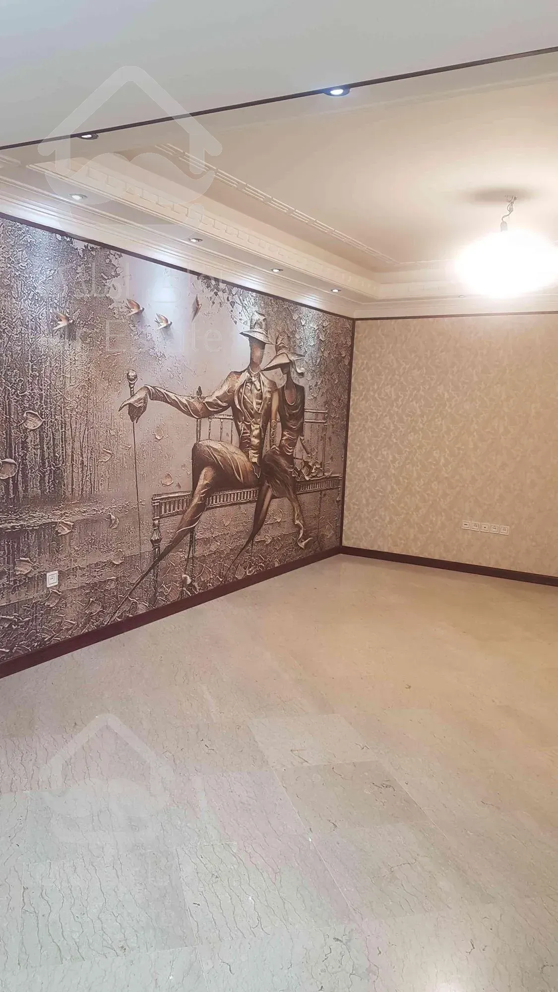 ۷۵ متر ۲خوابه خوش نقشه / دیزاین کامل/ فول امکانات