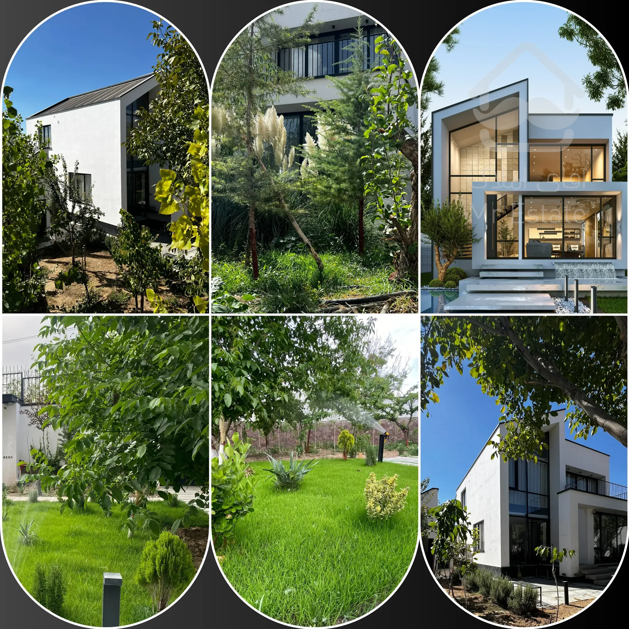 ویلاباغ مدرن دوبلکس در دماوند- شهرکی استخردارشسته رفته