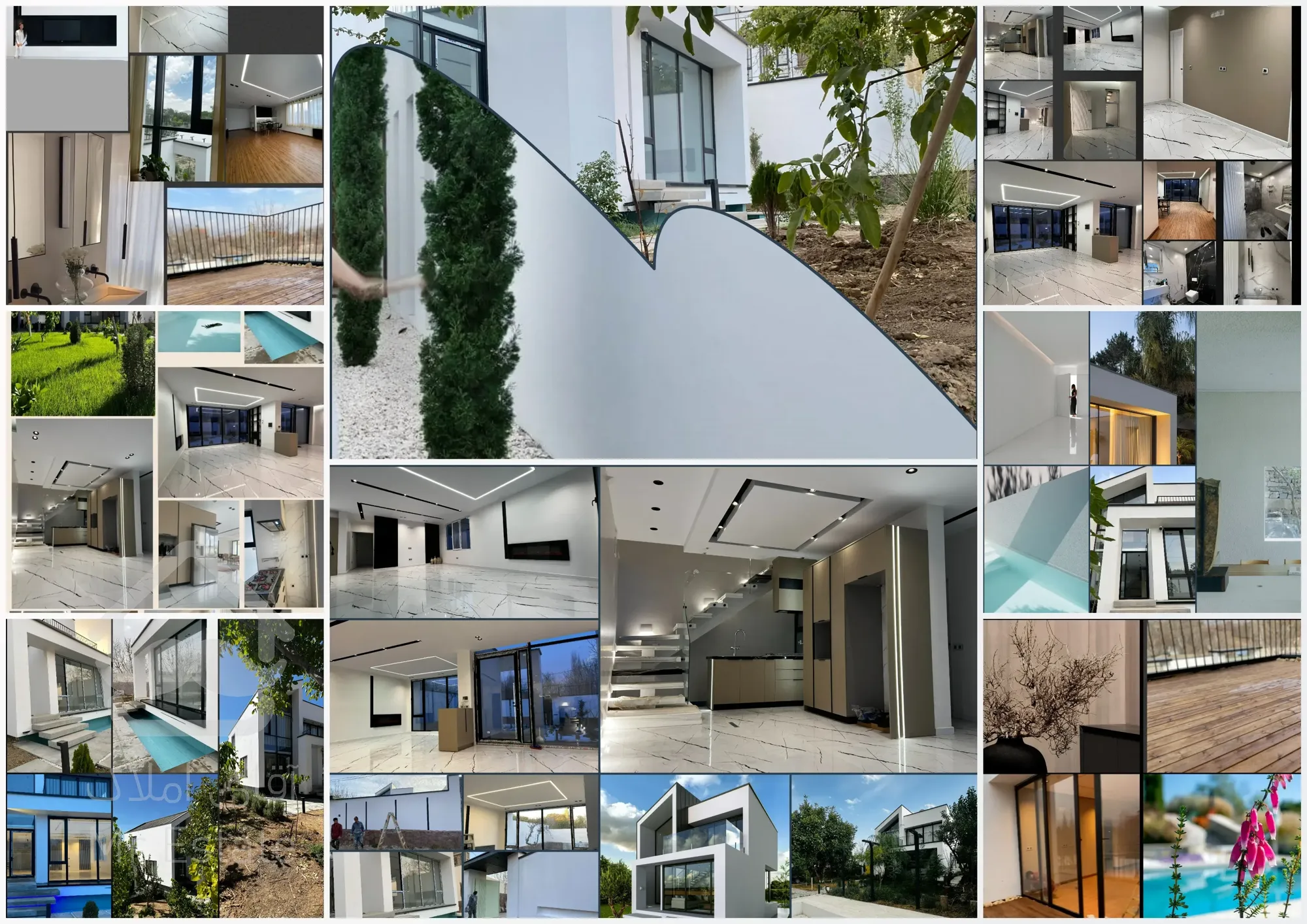 ویلاباغ مدرن دوبلکس در دماوند- شهرکی استخردارشسته رفته