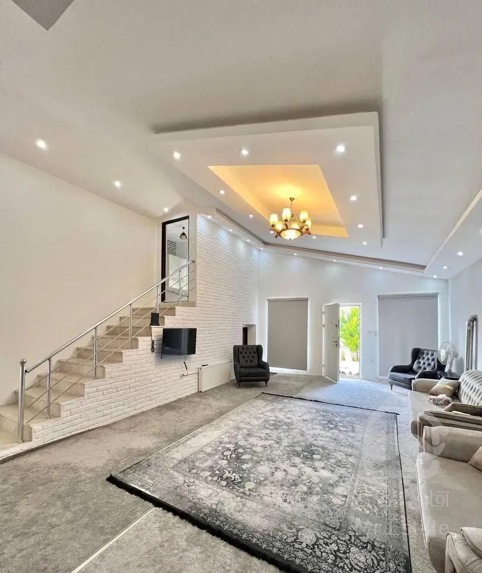 ویلا باغچه دوبلکس مدرن جنگلی شهرکی سند تک‌برگ