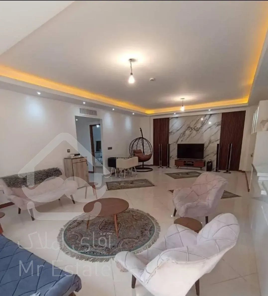 ۱۱۹متر ۳خواب ۲واحدی سالن پرده خور طبقه۵ ویو دا