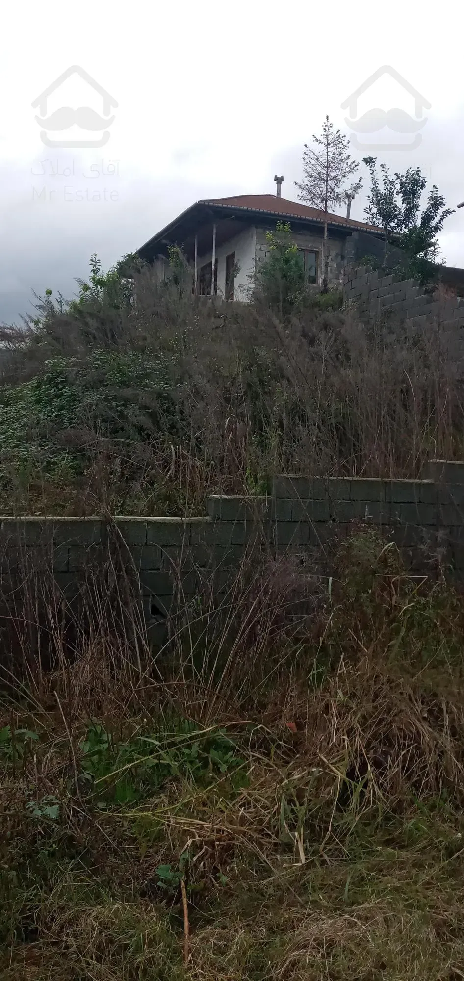 فروش زمین و خانه کلنگی روی تپه