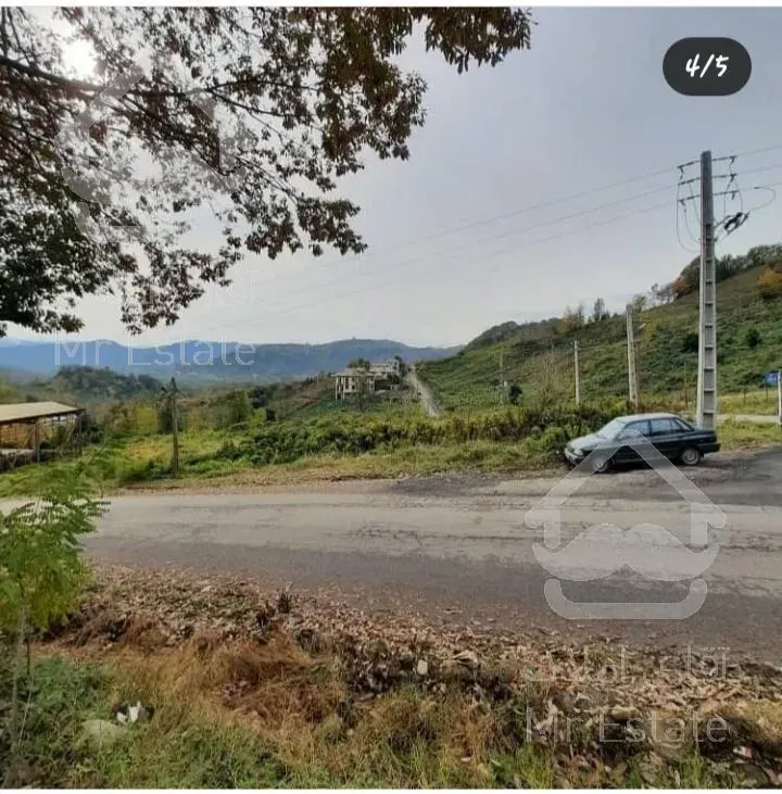 فروش زمین با ویو عالی ، (لاهیجان کوه بیجار)