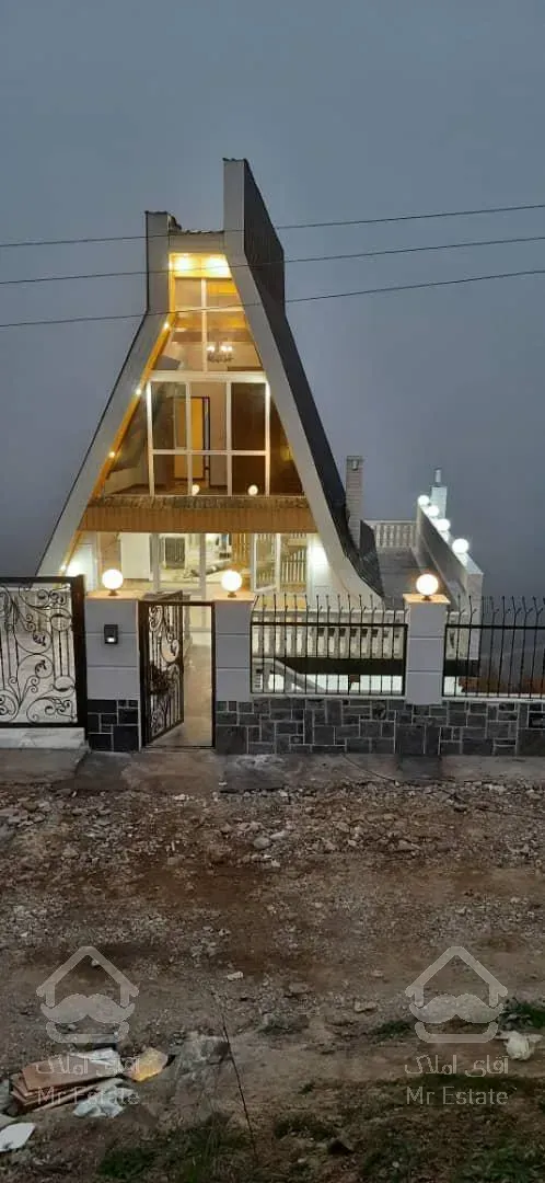 ویلا لاکچری نو ساز با منتریال عالی در منطقه کوهستانی وویو عالی