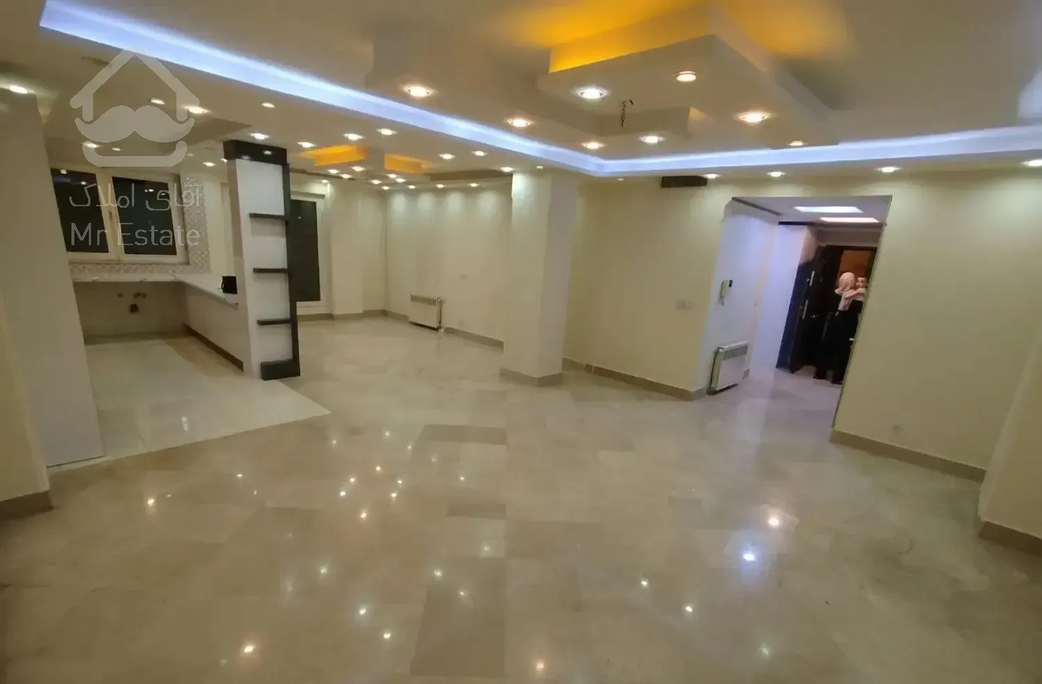 ۱۲۹ متر/ دوخواب/ دونبش/بر اصلی تاکستان