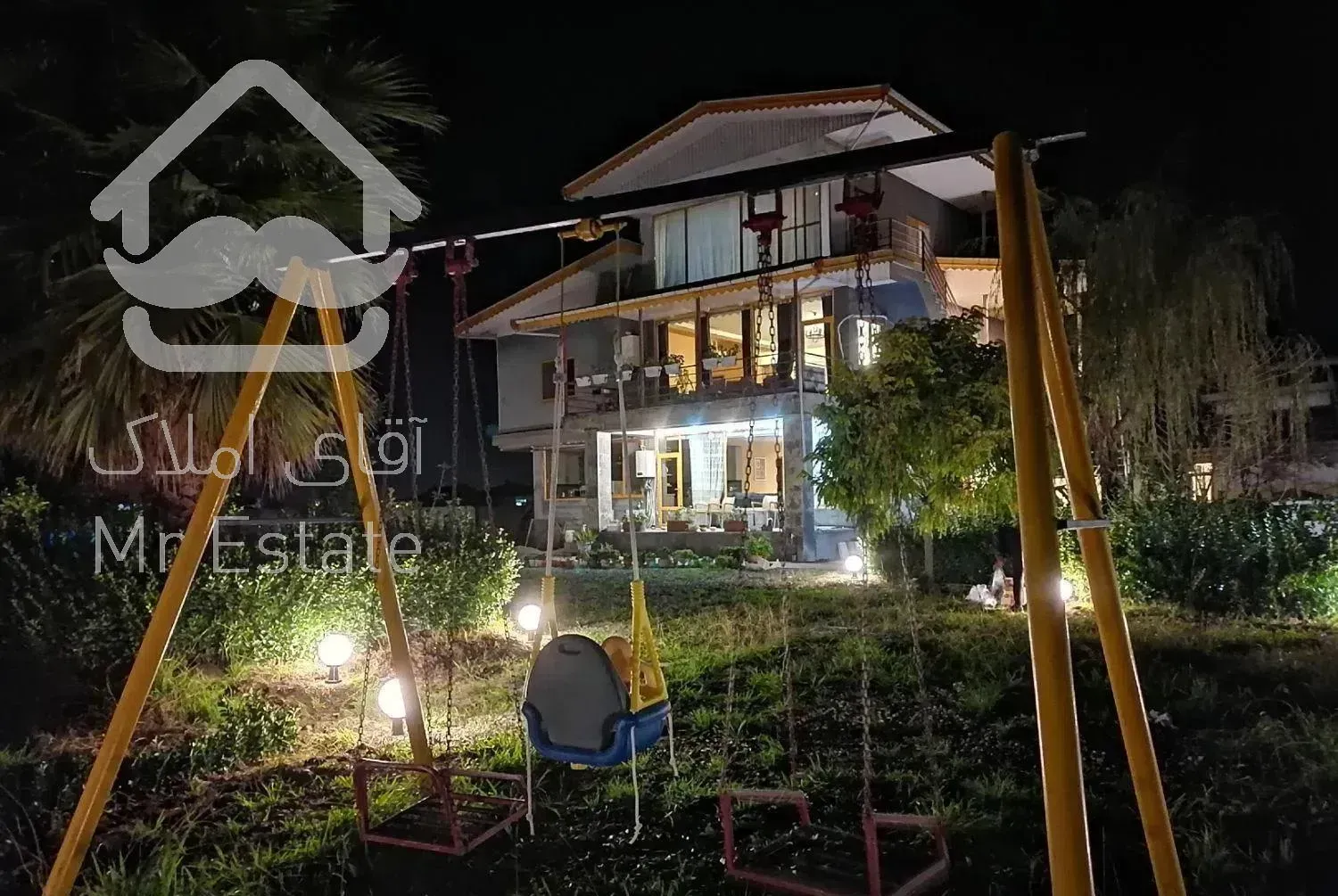 ویلای جنگلی روستایی بزرگ و دنج نوساز