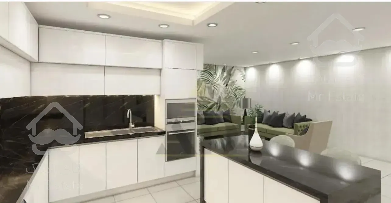 **۱۹۵متر۳خواب صفر فوق شیک ط۵ ویو صفه خ حمزه**