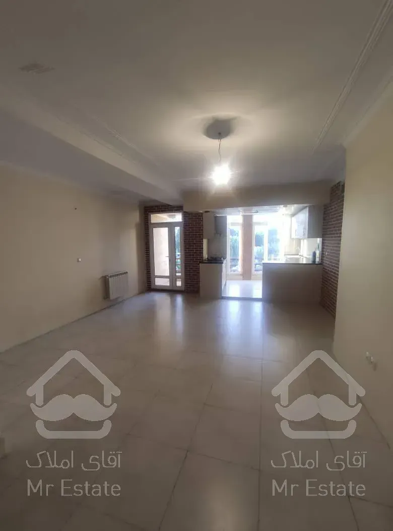 ۷۸ متر آپارتمان/ دو خواب/سالن پرده خور/اباذر