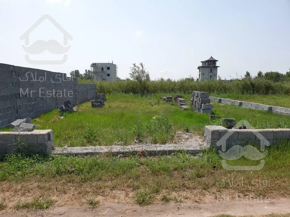 زمین ساحلی 200 متری