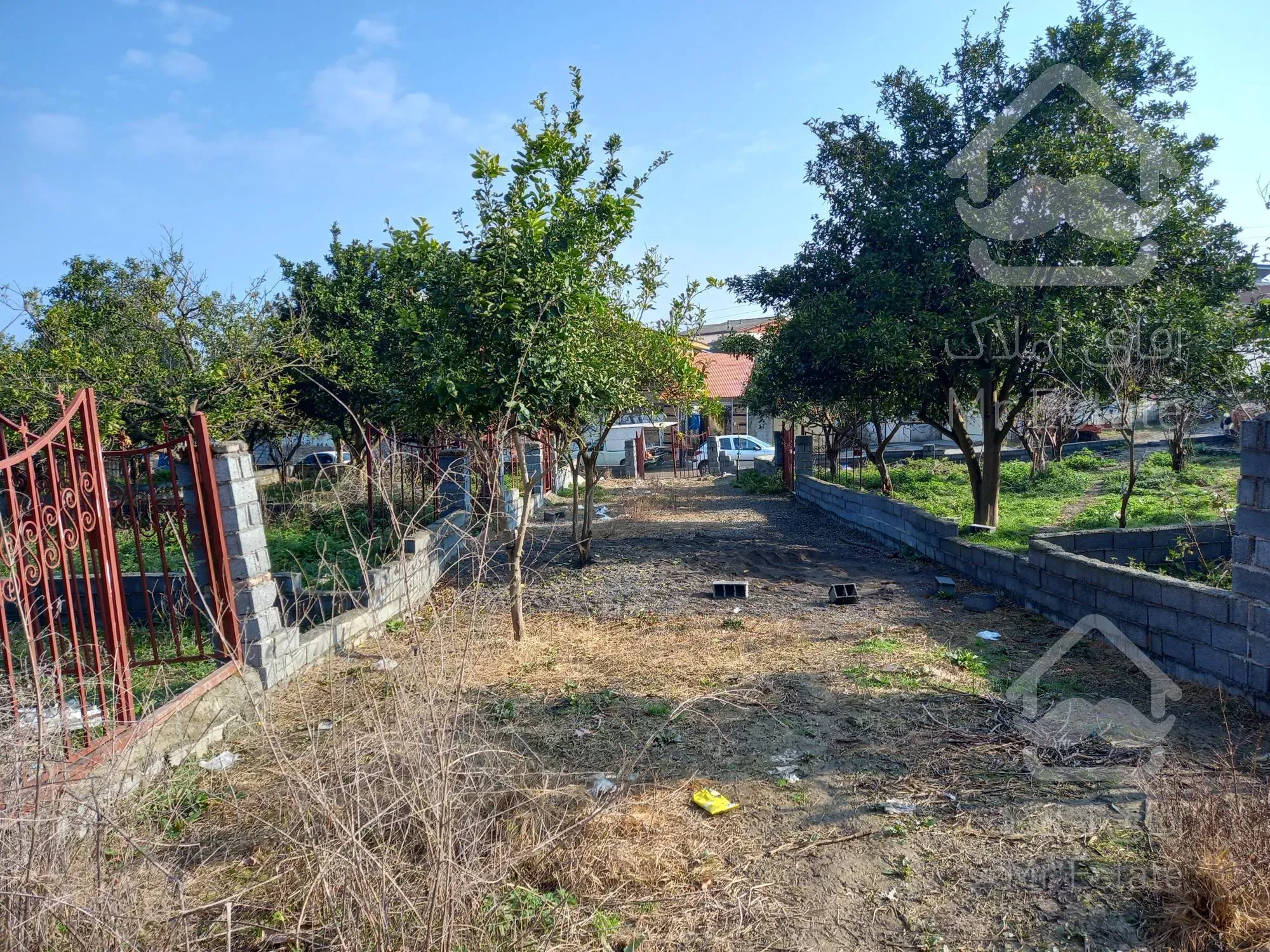 زمین جنگلی بافت مسکونی