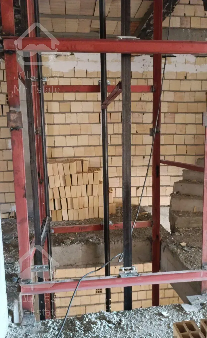 نصاب اسکلت ریل آسانسور هیدرولیک‌و‌کششی