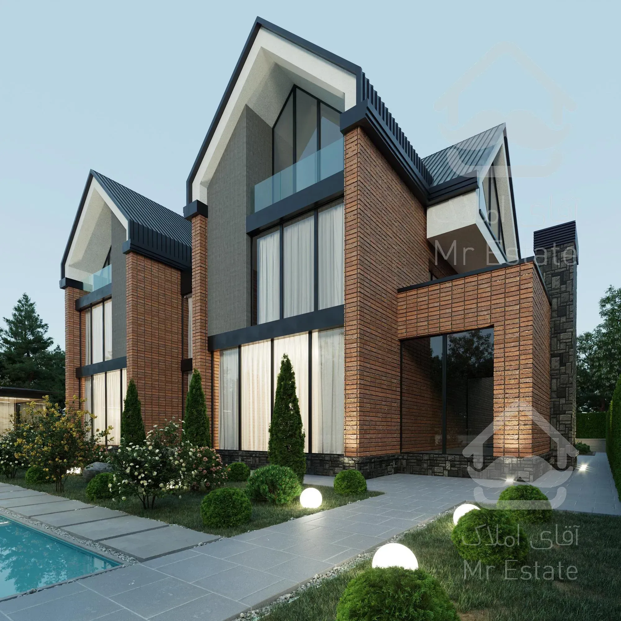 بازسازی ویلا,طراحی و اجرای ابنیه مختلف