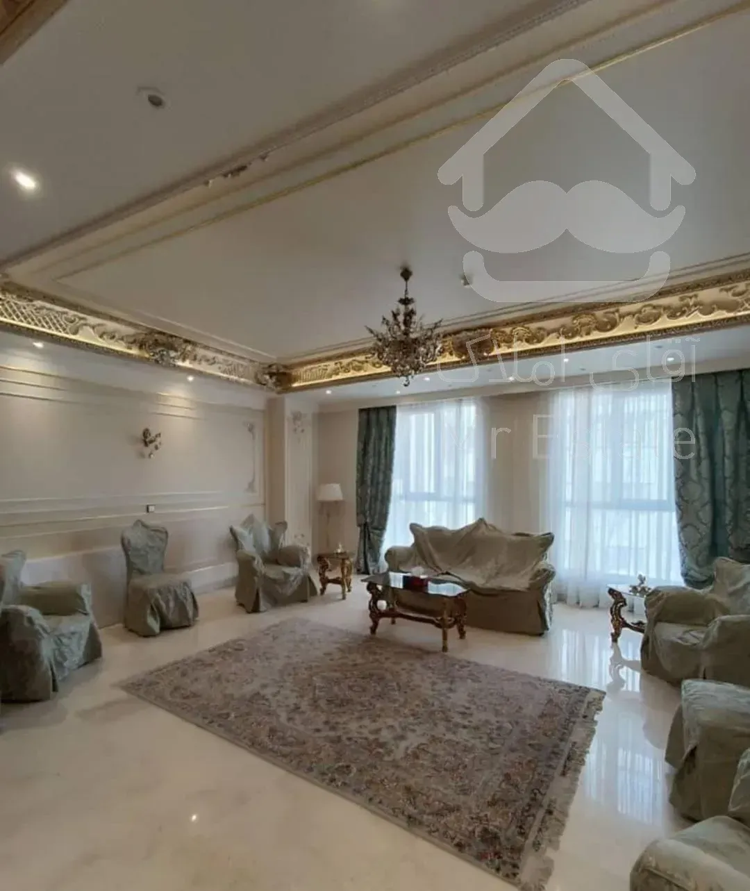 210متر/نوساز/تکواحدی/2پارکینگ سندی/نماتراورتن