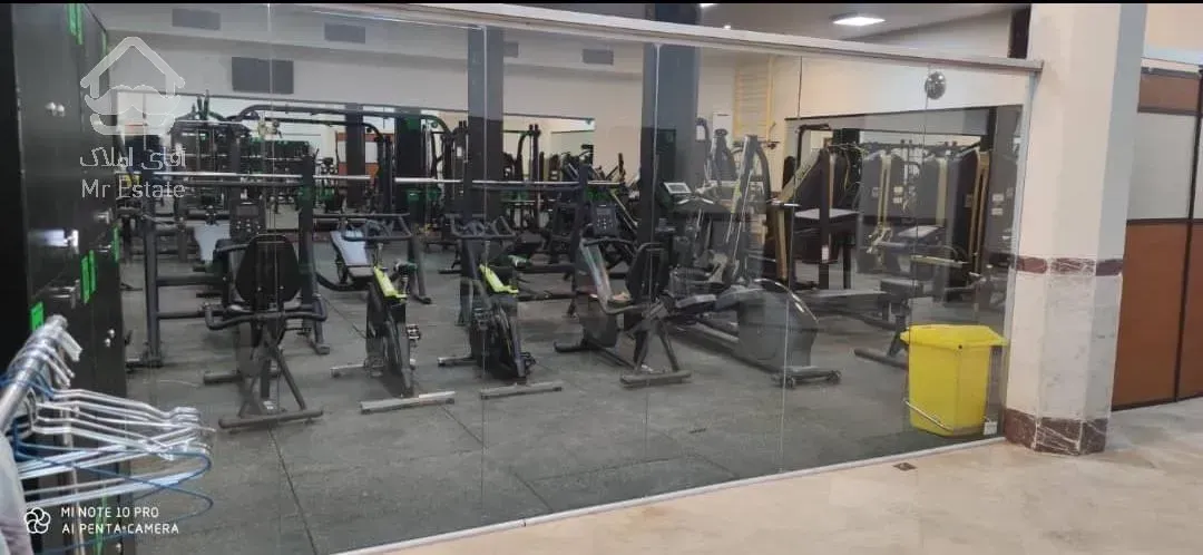 ۴۵۰متر باشگاه بدنسازی با تجهیزات کشور کره