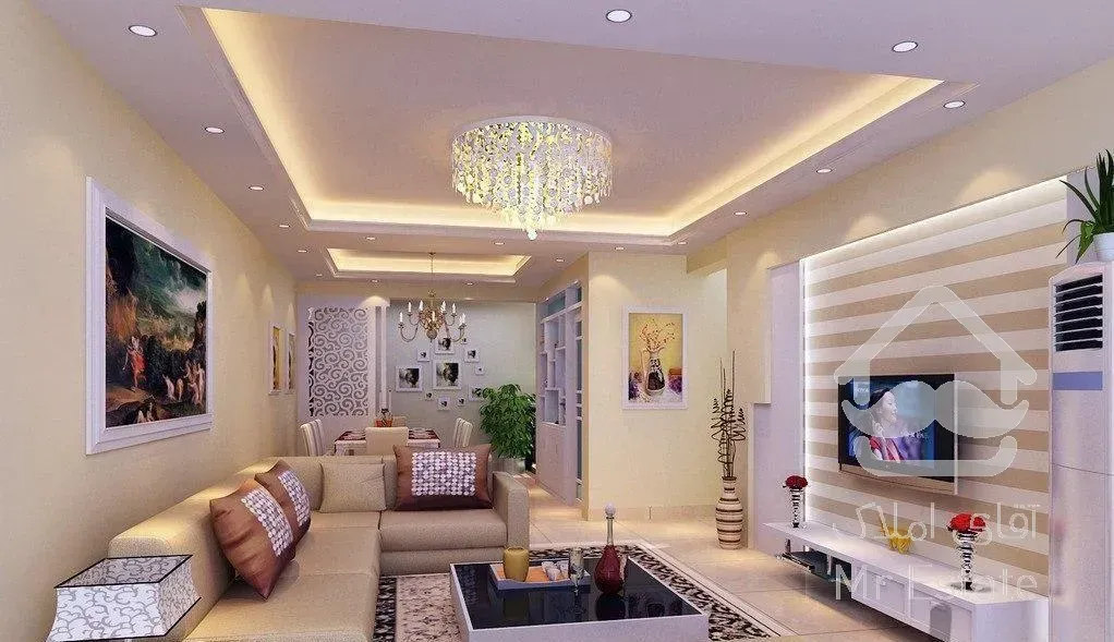 کناف‌ایران.سقف‌کاذب‌.نورمخفی‌.عایق‌صدا. لاین‌نوری