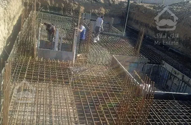 اجرای فونداسیون اسکلت بتنی