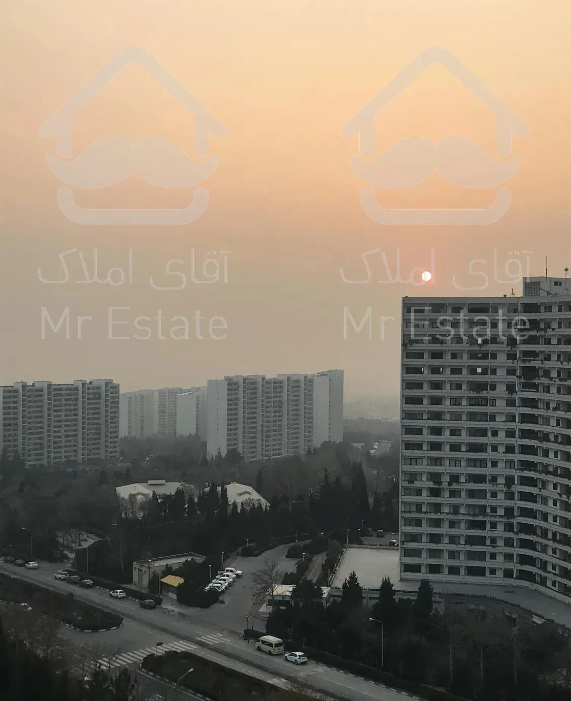 شهرک امید ۱۹۰ متر ۳ خواب A طبقات بالا فول