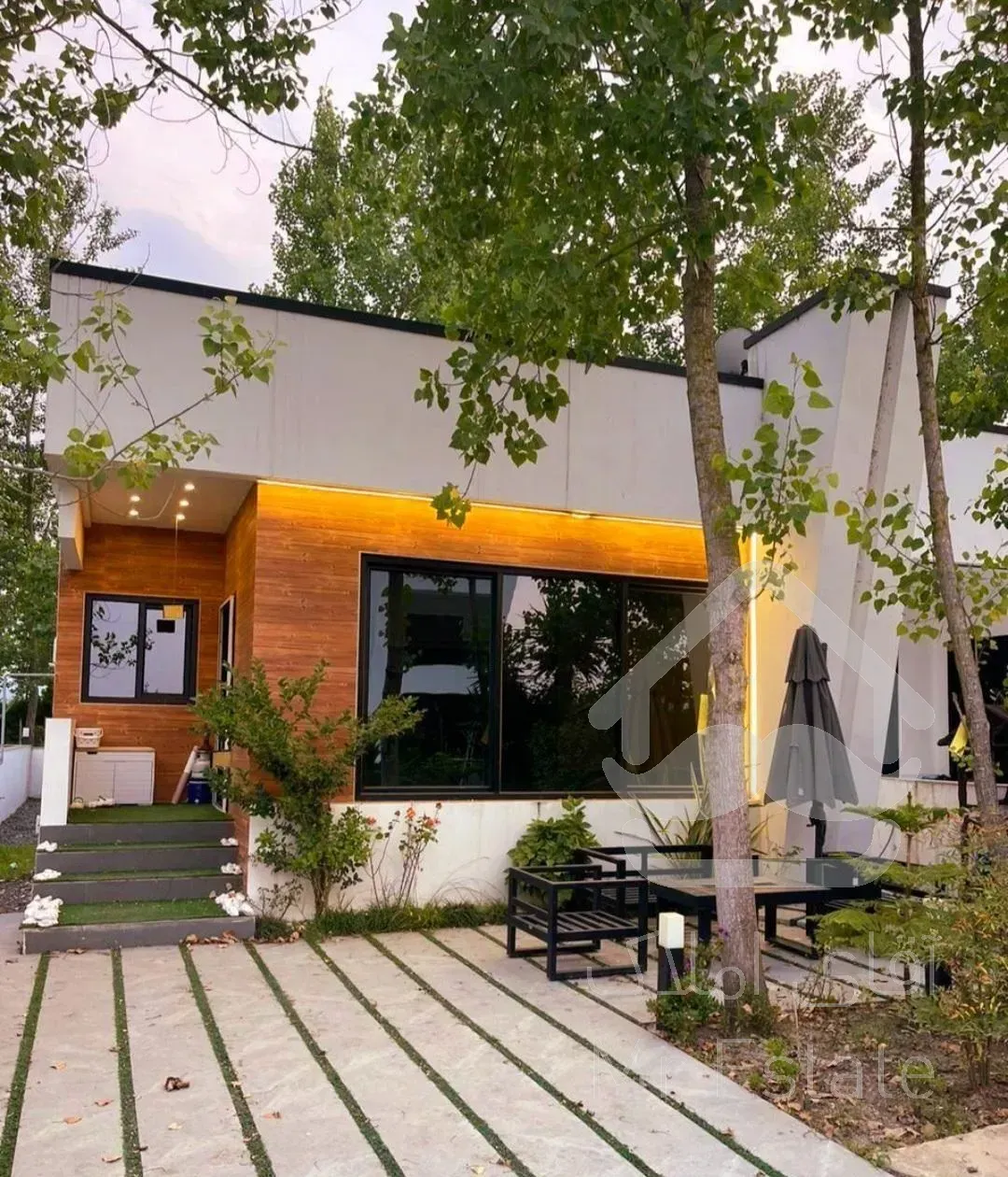 مدرن 3خواب*فرنیش*پلاک 1جنگل /سند شش دانگ